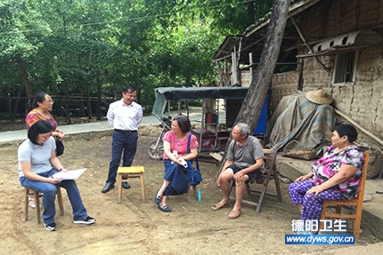 市人大副主任宋玉华在中江县蹲点督导脱贫攻坚工作